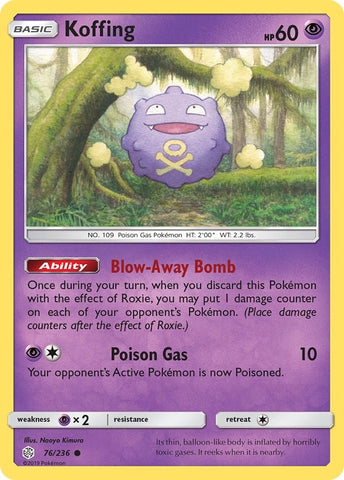 Image for Koffing (76/236) [SM - Cosmic Eclipse]