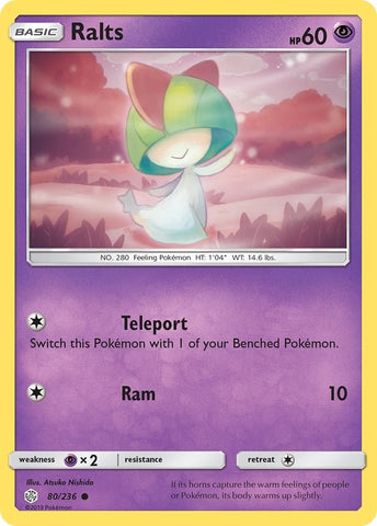 Image for Ralts (80/236) [SM - Cosmic Eclipse]