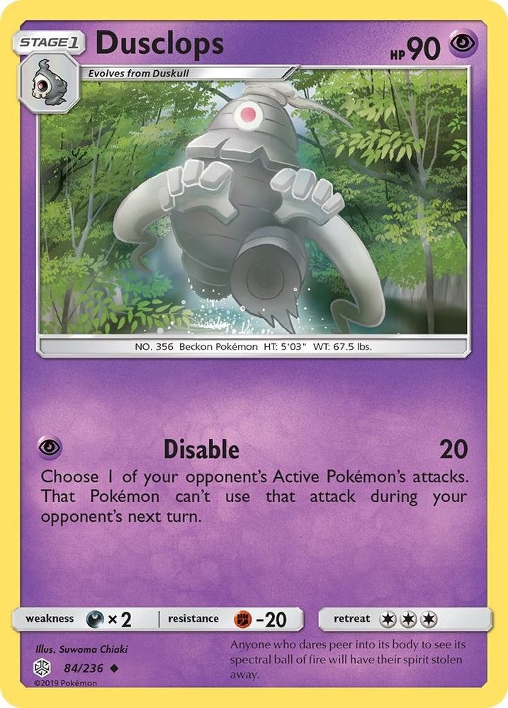 Image for Dusclops (84/236) [SM - Cosmic Eclipse]