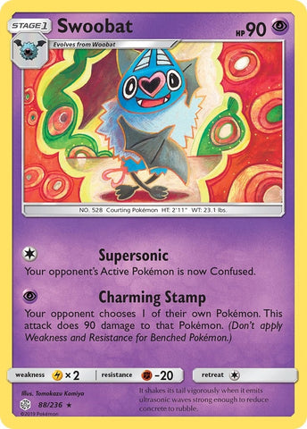 Image for Swoobat (88/236) [SM - Cosmic Eclipse]