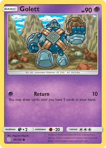 Image for Golett (89/236) [SM - Cosmic Eclipse]
