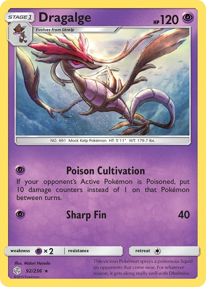 Image for Dragalge (92/236) [SM - Cosmic Eclipse]