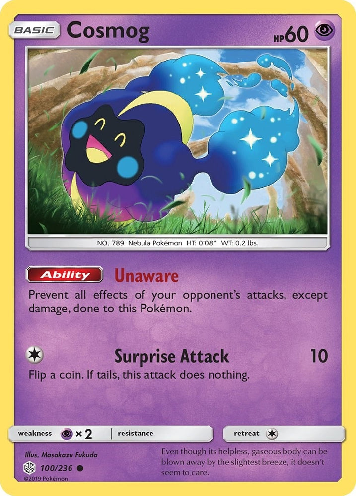 Image for Cosmog - 100/236 (100/236) [SM - Cosmic Eclipse]