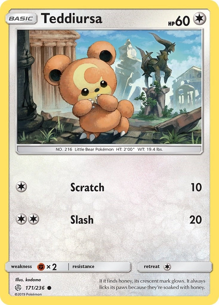 Image for Teddiursa (171/236) [SM - Cosmic Eclipse]