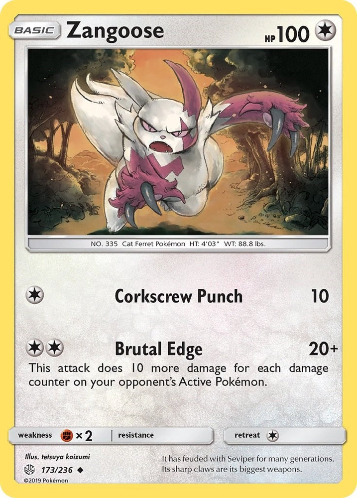 Image for Zangoose (173/236) [SM - Cosmic Eclipse]