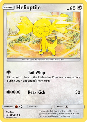 Image for Helioptile (179/236) [SM - Cosmic Eclipse]