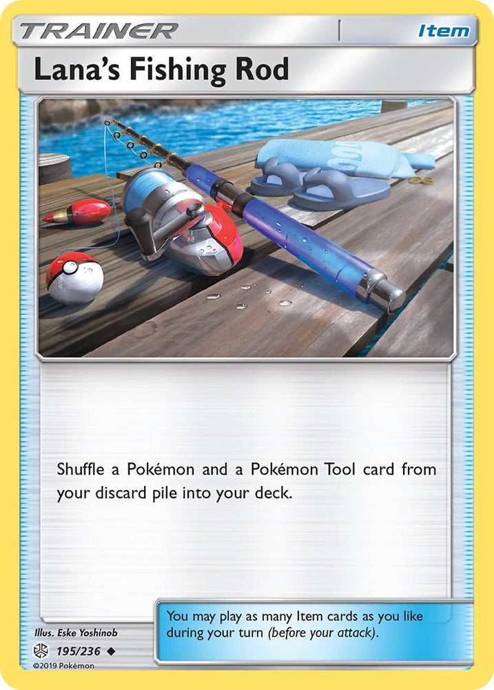 Image for Lana's Fishing Rod (195/236) [SM - Cosmic Eclipse]