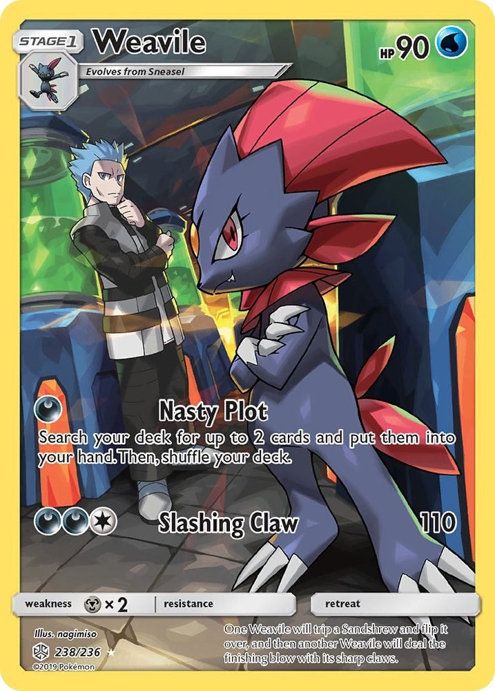 Image for Weavile (Secret) (238/236) [SM - Cosmic Eclipse]