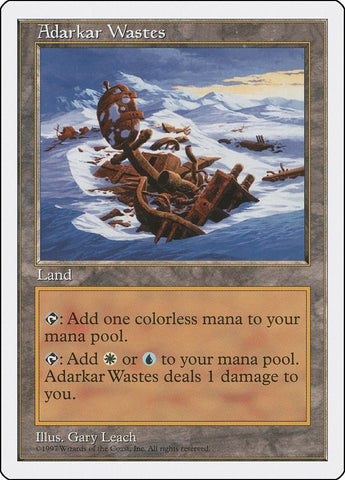 Image for Adarkar Wastes [Fifth Edition]
