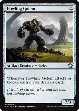 Image for Howling Golem (54) [Magic Game Night 2019]
