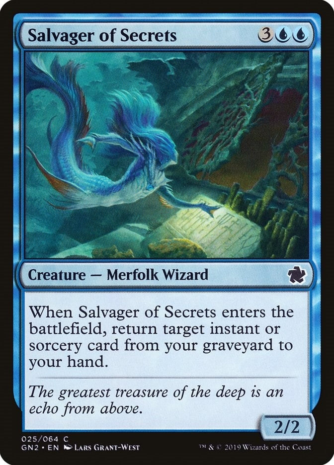 Image for Salvager of Secrets (25) [Magic Game Night 2019]