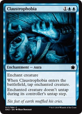 Image for Claustrophobia (17) [Magic Game Night 2019]