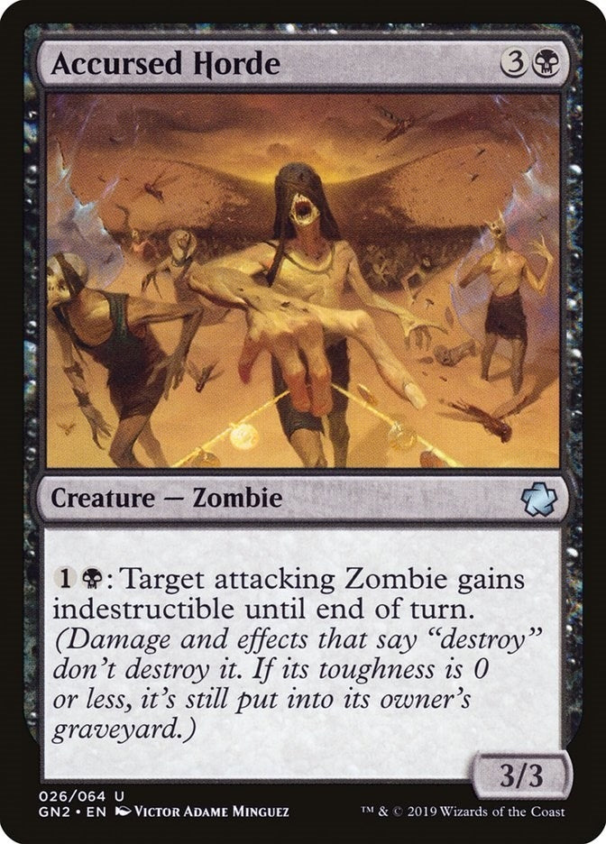 Image for Accursed Horde (26) [Magic Game Night 2019]