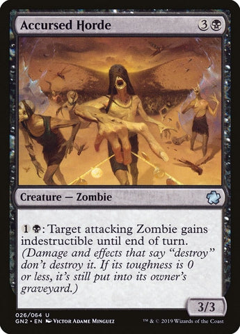 Image for Accursed Horde (26) [Magic Game Night 2019]