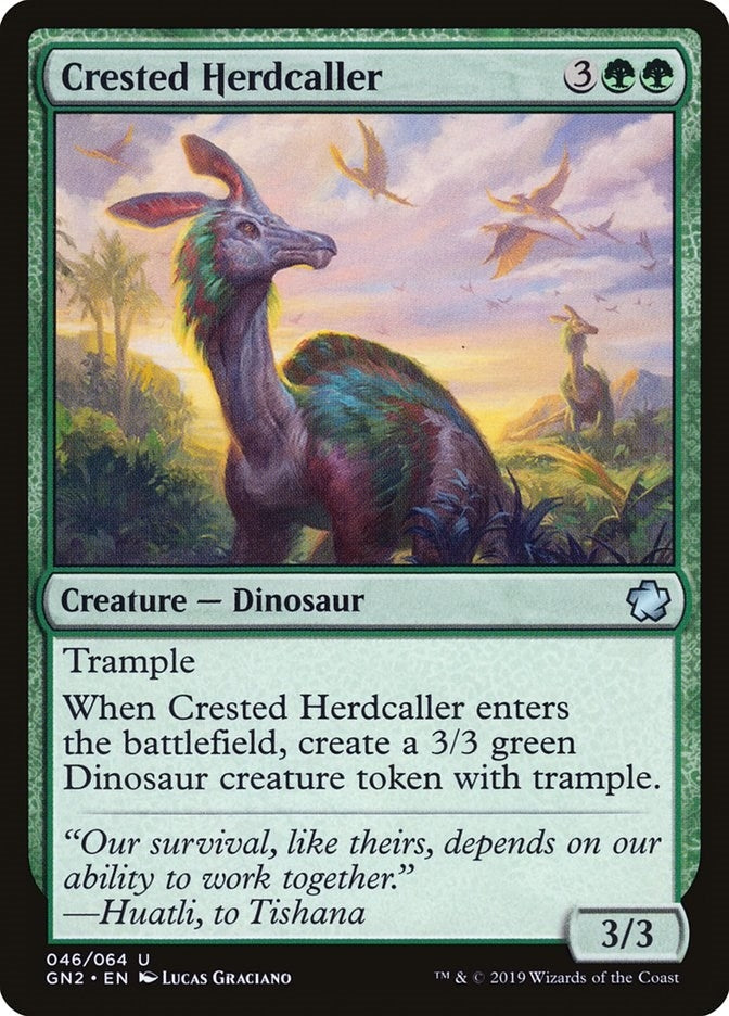 Image for Crested Herdcaller (46) [Magic Game Night 2019]