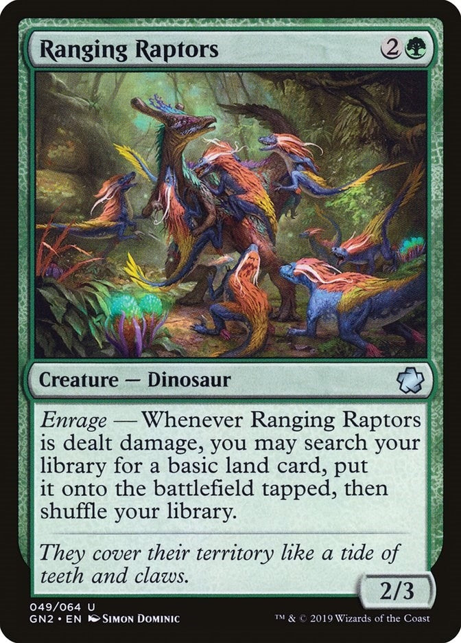 Image for Ranging Raptors (49) [Magic Game Night 2019]