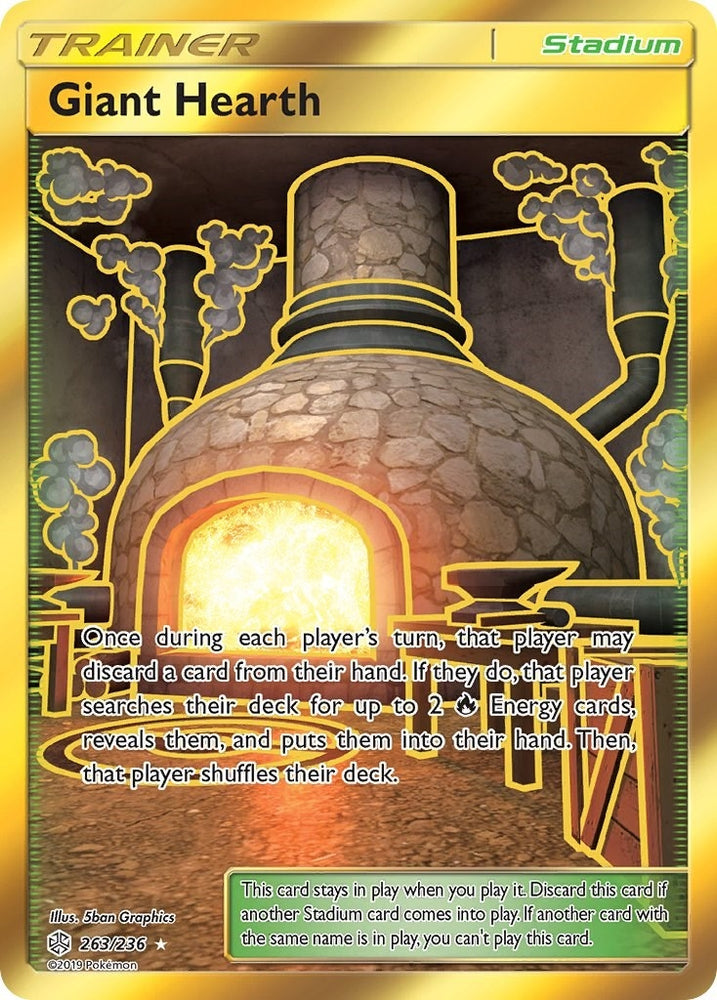Image for Giant Hearth (Secret) (263/236) [SM - Cosmic Eclipse]