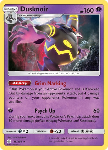 Image for Dusknoir (85/236) [SM - Cosmic Eclipse]
