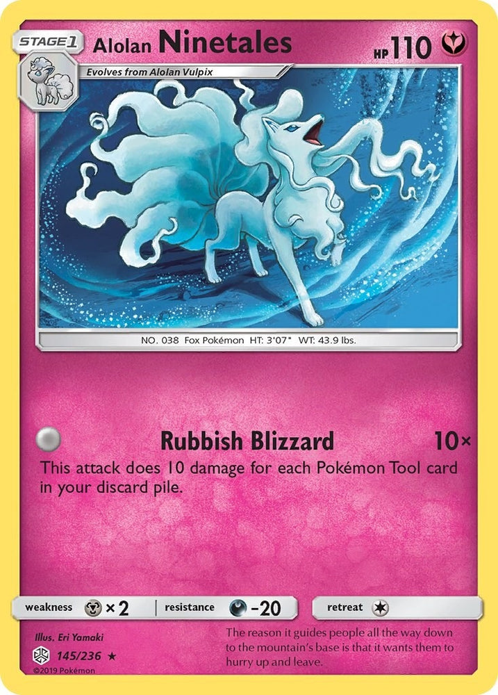 Image for Alolan Ninetales (145/236) [SM - Cosmic Eclipse]