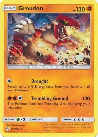 Image for Groudon (113/236) [Deck Exclusives]