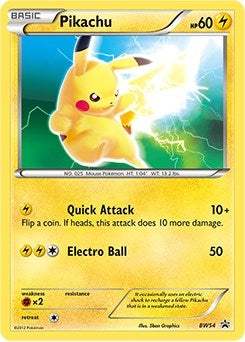 Image for Pikachu (BW54) [Black and White Promos]