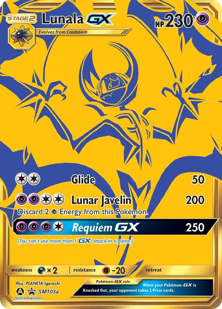 Image for Lunala GX - SM103a (SM103a) [SM Promos]