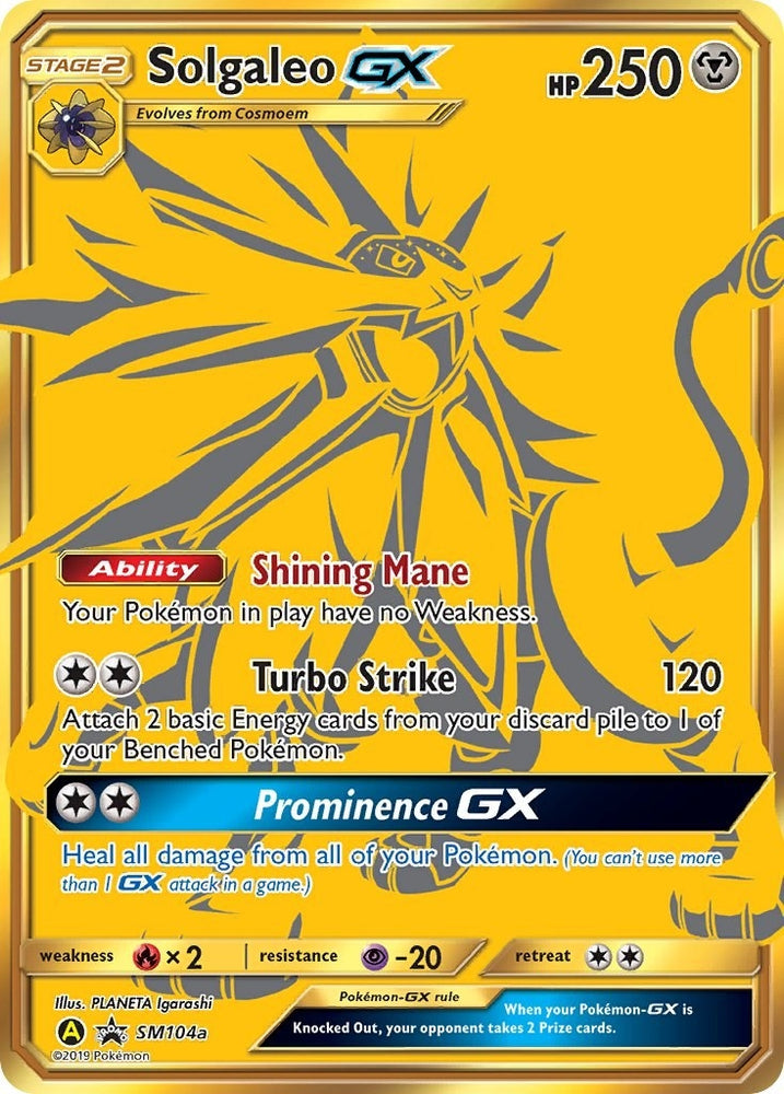 Image for Solgaleo GX - SM104a (SM104a) [SM Promos]