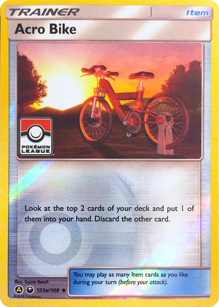 Image for Acro Bike (123a/168) [League & Championship Cards]