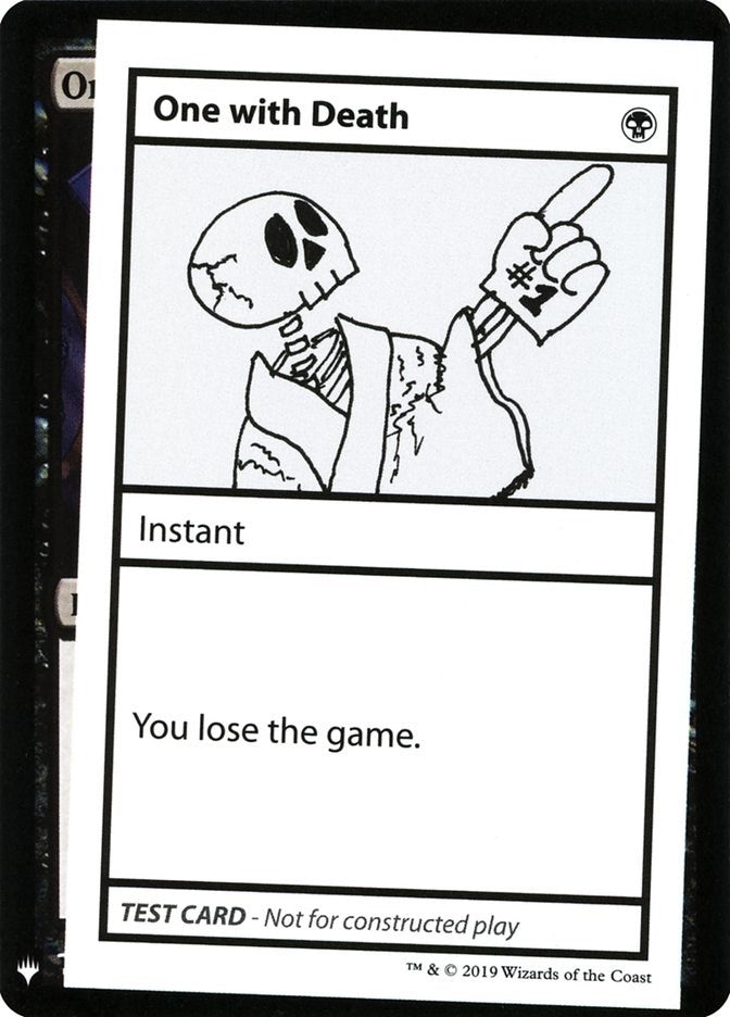 Image for One With Death [Mystery Booster: Convention Edition Exclusives]