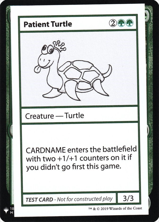 Image for Patient Turtle [Mystery Booster: Convention Edition Exclusives]