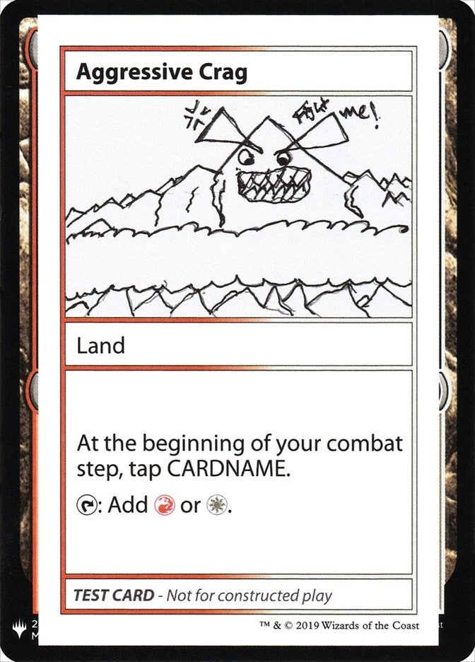 Image for Aggressive Crag [Mystery Booster: Convention Edition Exclusives]