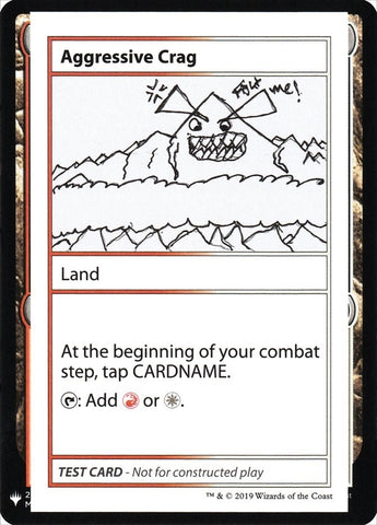 Image for Aggressive Crag [Mystery Booster: Convention Edition Exclusives]