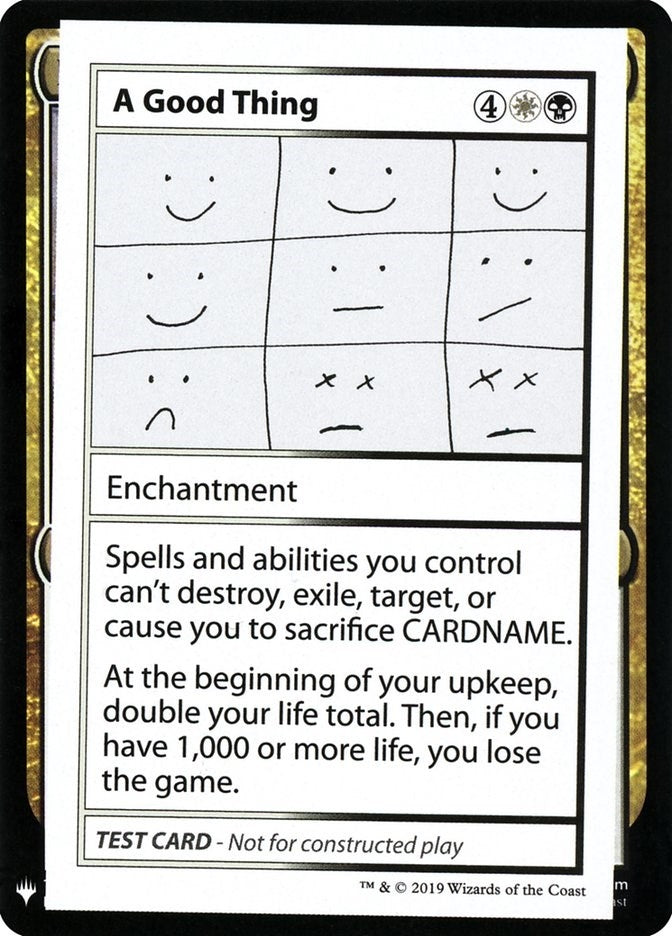 Image for A Good Thing [Mystery Booster: Convention Edition Exclusives]
