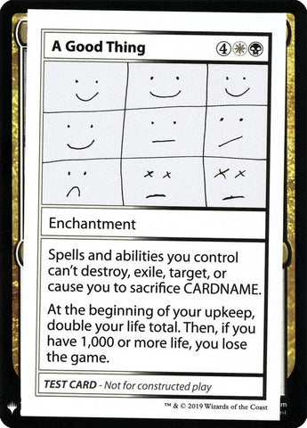 Image for A Good Thing [Mystery Booster: Convention Edition Exclusives]