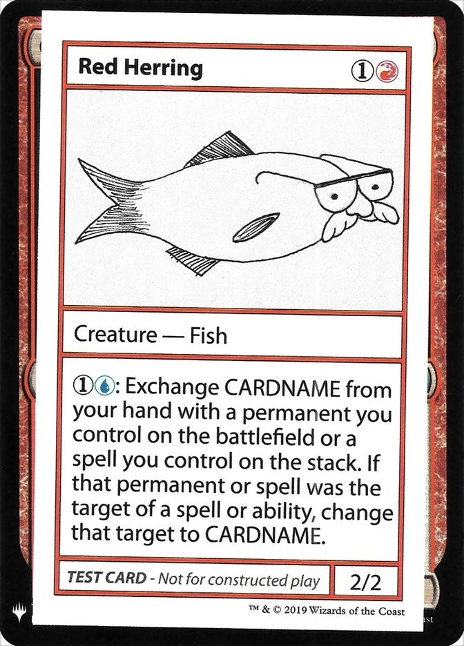Image for Red Herring [Mystery Booster: Convention Edition Exclusives]