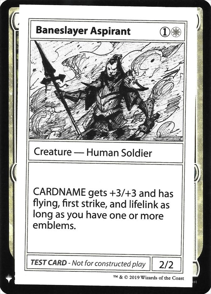 Image for Baneslayer Aspirant [Mystery Booster: Convention Edition Exclusives]
