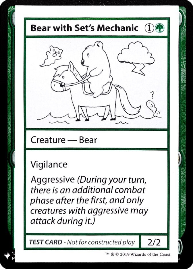 Image for Bear with Set's Mechanic [Mystery Booster: Convention Edition Exclusives]