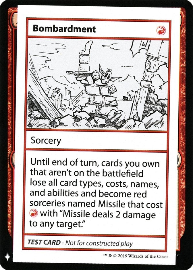 Image for Bombardment [Mystery Booster: Convention Edition Exclusives]