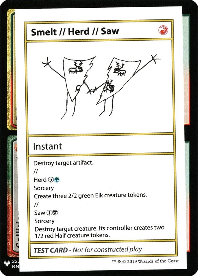 Image for Smelt // Herd // Saw [Mystery Booster: Convention Edition Exclusives]