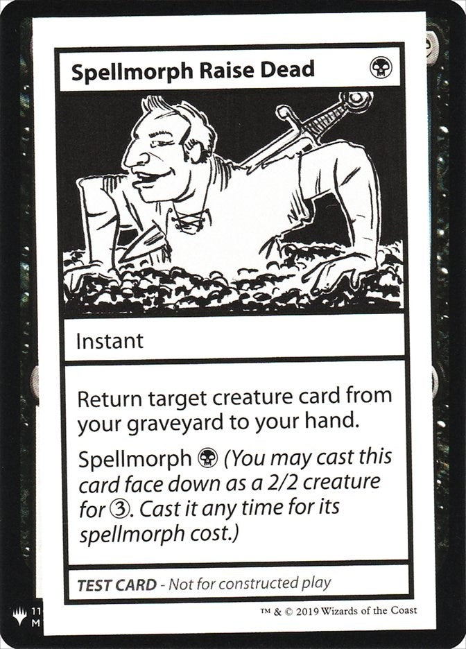 Image for Spellmorph Raise Dead [Mystery Booster: Convention Edition Exclusives]