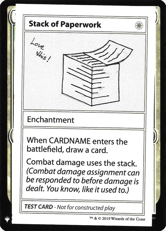 Image for Stack of Paperwork [Mystery Booster: Convention Edition Exclusives]