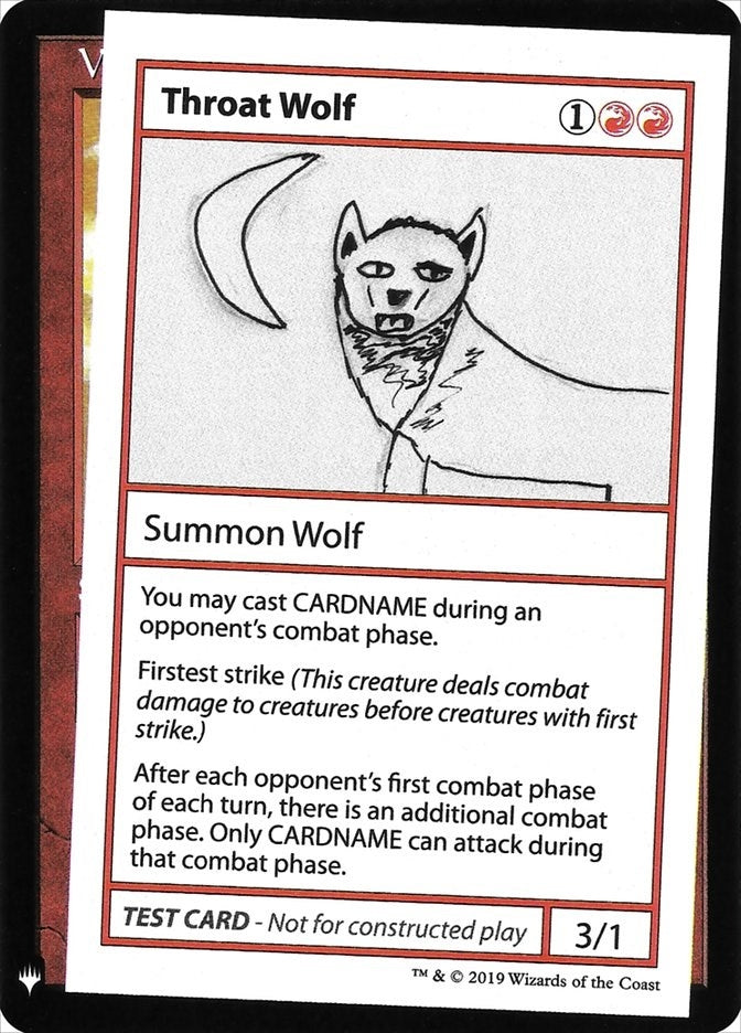 Image for Throat Wolf [Mystery Booster: Convention Edition Exclusives]