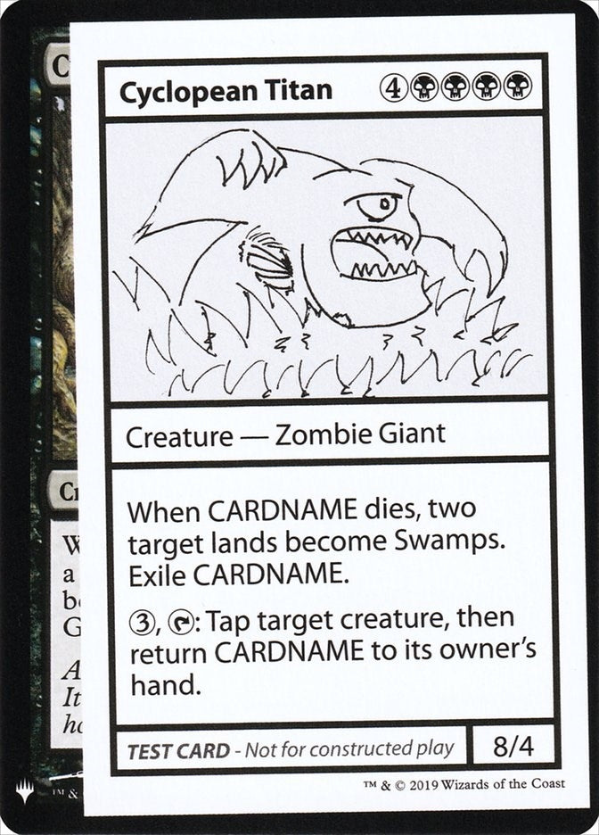 Image for Cyclopean Titan [Mystery Booster: Convention Edition Exclusives]