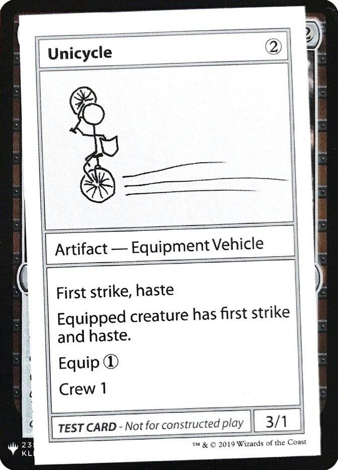 Image for Unicycle [Mystery Booster: Convention Edition Exclusives]