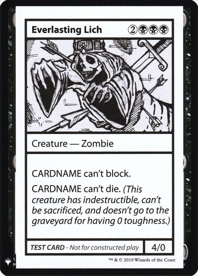 Image for Everlasting Lich [Mystery Booster: Convention Edition Exclusives]