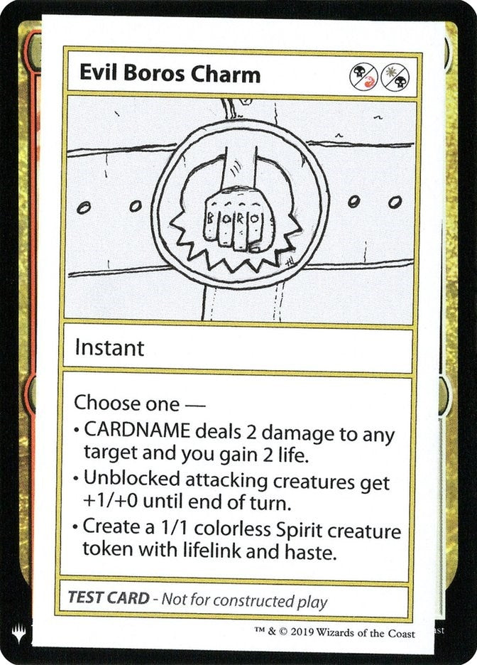 Image for Evil Boros Charm [Mystery Booster: Convention Edition Exclusives]