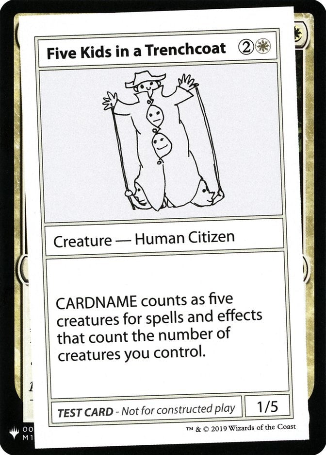 Image for Five Kids in a Trenchcoat [Mystery Booster: Convention Edition Exclusives]