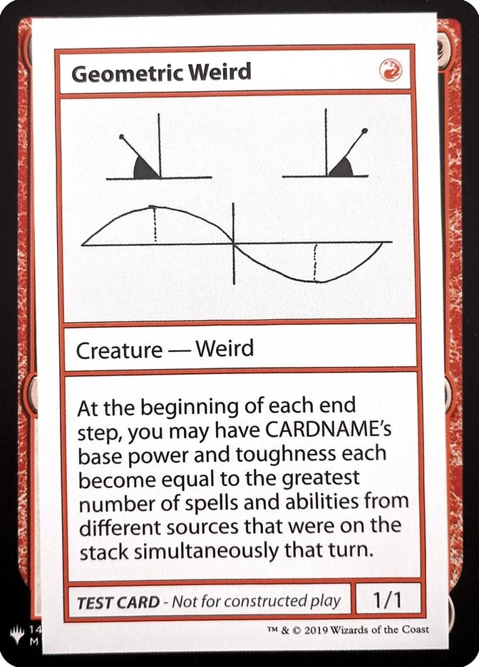 Image for Geometric Weird [Mystery Booster: Convention Edition Exclusives]