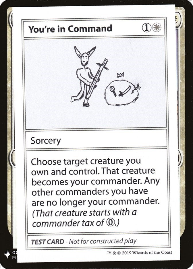 Image for You're In Command [Mystery Booster: Convention Edition Exclusives]