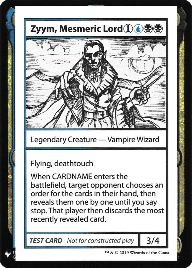 Image for Zyym, Mesmeric Lord [Mystery Booster: Convention Edition Exclusives]